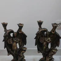 دو عدد جاشمعی طرح فرشته