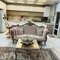 مبل ۳ نفره و میز جلو مبلی