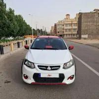 کوییک اسپرت سفید قرمز Quick مدل ۱۳۹۹ پارس خودرویی