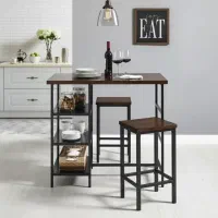 میز ناهارخوری کارماهوم مدل Livo با طبقات کاربردی