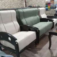 مبلمان 7نفره چوب راش مدل آمریکایی  ارسال رایگان