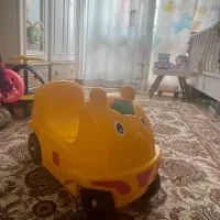 ترن هوایی کودک ۳.۵ متری با ماشین اسباب بازی
