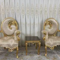 مبل سلطنتی طلایی