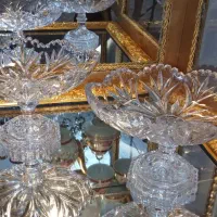 کشکول شکلات خوری کریستال سوگا ژاپن