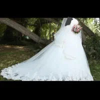 لباس عروس مزون دوز سایز ۳۶