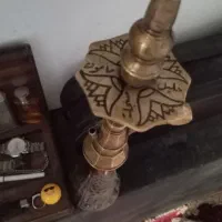 قلیان برنجی حکاکی شده سوپاپ دار