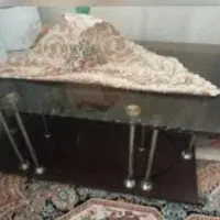 جلو مبلی شیشه ای