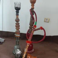 قلیون تنه چوبی
