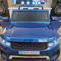 ماشین شارژی رنجروردونفره شیک لاستیک اسفنجی درحدنو