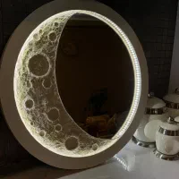 آینه دکوراتیو ماه