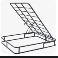 کف تخت فلزی . جک دار . دو نفره
