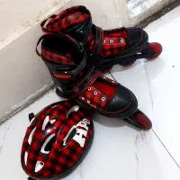 اسکیت آپو سایز ۳۸ تا ۴۱ کاملا سالم.با کلاه