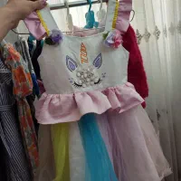 لباس پرنسسی تک شاخ مناسب ۵-۷ سال