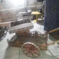 کالاسکه چوبی دکوری بزرگ