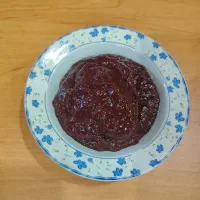 رب آلوسیاه و آلبالو مخلوط باهم