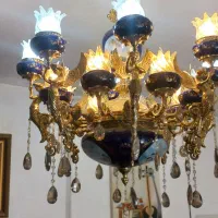 لوستر برنجی