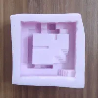 قالب سیلیکونی زیر سیگاری طرح ساختمان