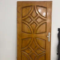 درب چوبی ورودی