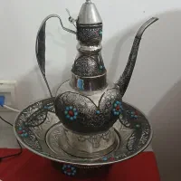 آفتابه لنگ استیل دکوری استفاده نشده