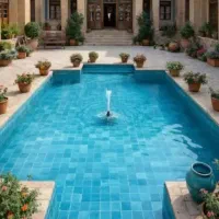ساخت استخر بازسازی ویلا