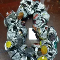 انگشتر نیکل باسنگ معدنی عمده وخرده