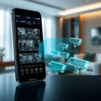 انتقال تصویر دوربین روی موبایل  رفع مشکل DVR و NVR