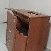 میز چرخ خیاطی - افرا چوب در حد نو