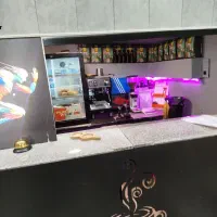 وسایل کافی شاپ باشگاه همراه بادر اکاردونی محافظ