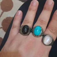 سه عدد انگشر باهم به فروش میرسد متن آگهی رو بخونید