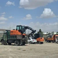 اجاره بابکت خاور مینی بیل کامیون حمل نخاله