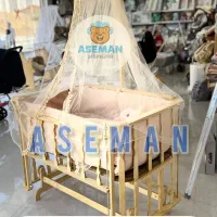 تخت کنار مادر آنجل/گهواره/تولیدی سیسمونی/آسمان