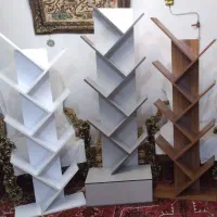 کتابخانه درختی شیک وکم جا