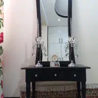 آینه شعمدان چوبی