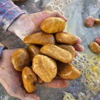 شن رنگی سنگ ریزه دانه بندی قلوه سنگ