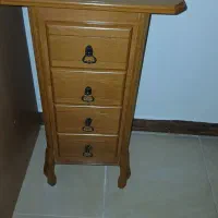 فروش میز تلفن چوب راش