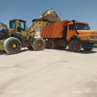شن و ماسه و شسته و آجر و سنگ مخلوط کمپرسی