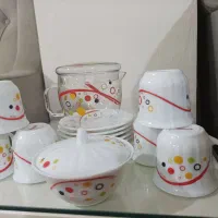 فنجان نعلبکی آرکوپال قدیمی .هر دست هشتصت  تومان