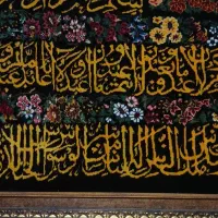 تابلو فرش دستباف نقشه قوی