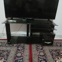 مبل ۹ نفره میز تلویزیون شیشه ای