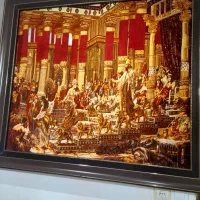 تابلو فرش آنتیک دستباف