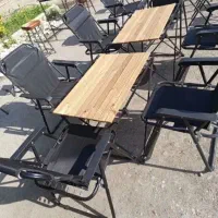 پخش صندلی تاشو مسافرتی 10فنره سوپر فومی