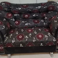 مبل با جلو مبلی شیشه ای ست