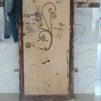 درب حیاتی سنگین سالم و بدون پوسیدگی.درابعا د،،