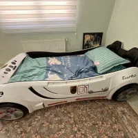 تخت تک نفره پسرانه مدل ماشین