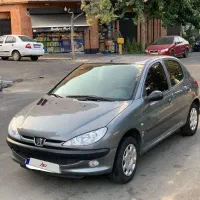 پژو206 بی رنگ کم کار تیپ ۲