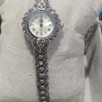 ساعت و انگشتر نقره