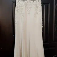 لباس مجلسی مروایددوزی شده