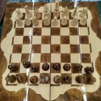 تخته نرد  گردو روسی
