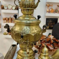 سماور ذغالی برنجی