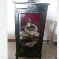 دکوری ،تابلو اسب،میز تلفن